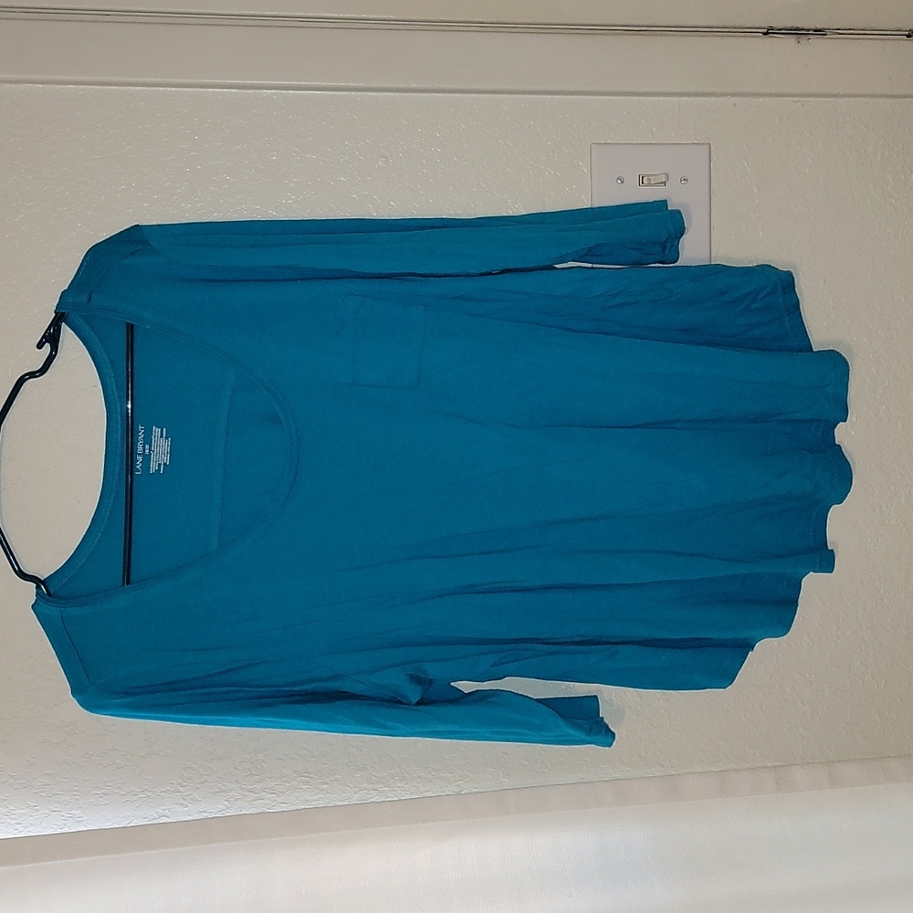 Lane Bryant blue women's top size 18/20